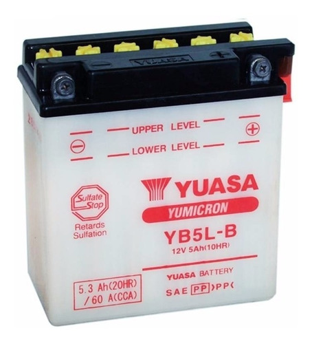 Bateria Yuasa Yb5-lb Ybr 125 Fz 16 Ciclofox