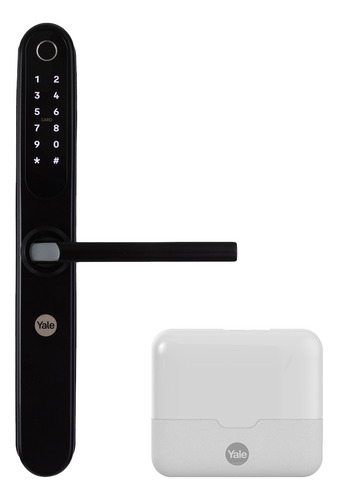 Cerradura Eléctrica Yale Ysd100 2885 Negro Con Hub Y Módulo. Negro