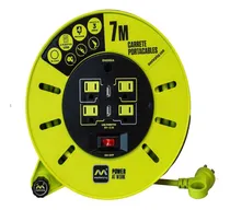 Comprar Extension Con Carrete Uso Rudo 7 Mt Industrial,residencial