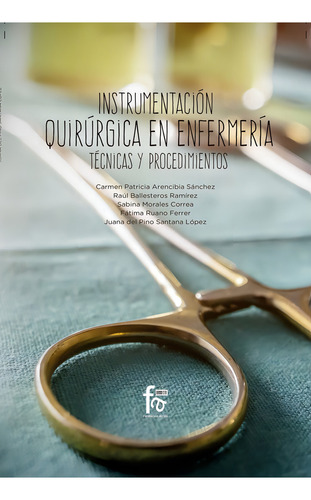 Instrumentacion Quirurgica En Enfermeria - Arencibia Sanc