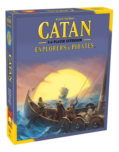 Catán, Juego De Mesa Exploradores Y Piratas 5.º Edición .