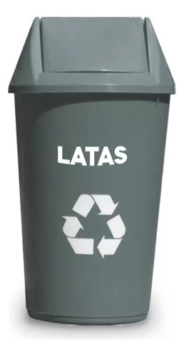 Basurero Reciclaje 36 Litros Tapa Vaiven