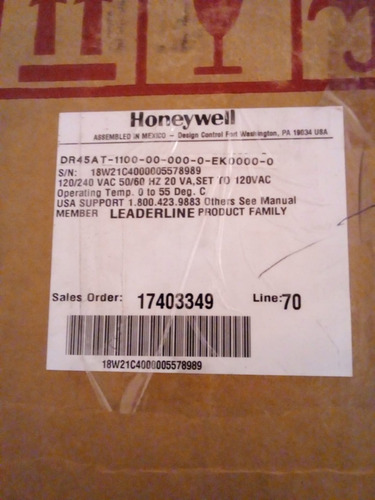 Graficador Truline Circular Dr4500 Honeywell