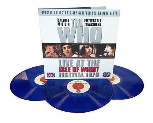 Who Live At The Isle Of Wight Festival 1970 Lp Vinilo X 3