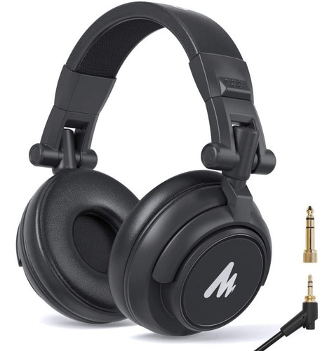 Auricular Maono Au Mh 601 Celular Pc Streaming Gamer Vincha Color Negro