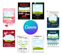 Comprar Cuadros Día De Los Enamorados Plantillas Editables En Canva