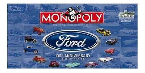 Monopoly Ford 100º Aniversario Collector 's Edition Junt Mpy