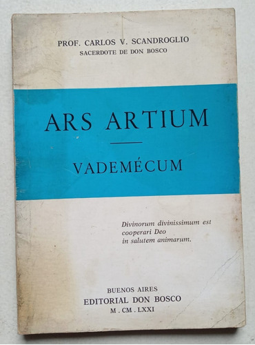 Ars Artium - Vademecum- C. Scandroglio (sacerdote)