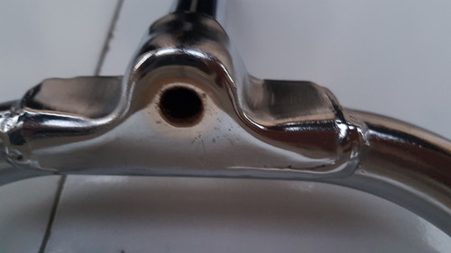 Manubrio Ciclomotor Cromado