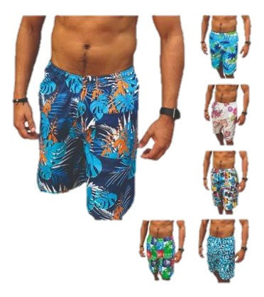 Short Playero Caballero Hombre Traje De Baño 12 Pzas