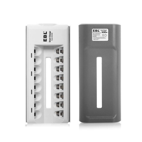 Ebl Aa Y Aaa Cargador De Pilas Recargables Con Baterías Aaa