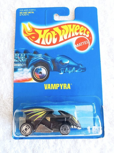 Vampyra, Die Cast Metal, Hot Wheels, 1991, Malaysia