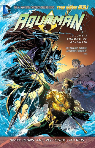 Aquaman Volumen 3 Throne Of Atlantis The New 52 (inglés)