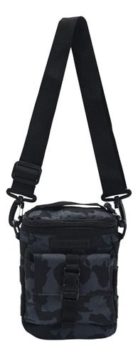 Morral Tactico Wanderlust Antirrobo Reforzado Color Gris Camuflado Camuflado