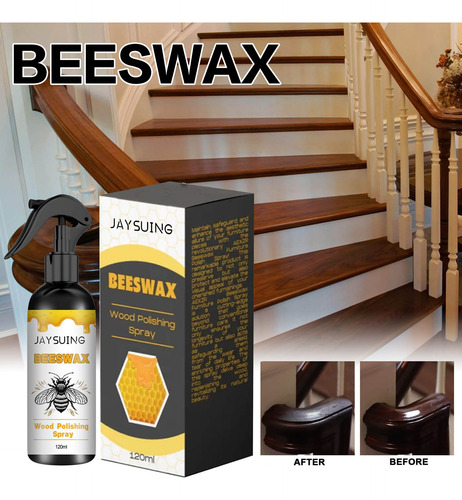 Spray Wax De Cera De Abejas Molecularizada De Forma Natural