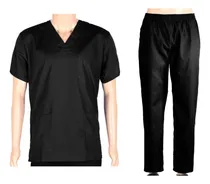 Comprar Conjunto Médico Enfermero Casaca Pantalón Negro
