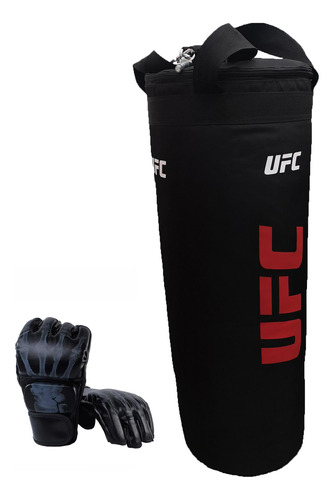 Saco De Boxeo, 1.20  Sin Relleno Y Guantes Ufc 