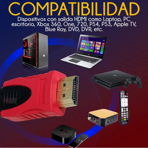 Cable Hdmi 15 Metros Full Hd 1080p Para Ps3 Ps4 Xbox One Lap