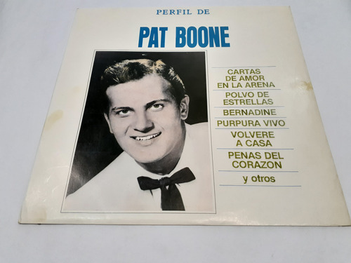Perfil De Pat Boone, Pat Boone - Lp Vinilo 1985 Nacional Nm