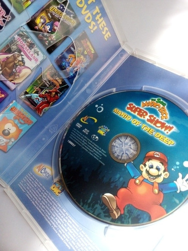 Super Mario Bros. Super Show Serie Mario Of The Deep Dvd