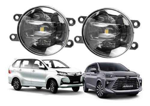 Faros Niebla Led Avanza 2017 2018 2019 2020 2021 Sunny Light