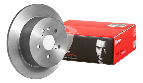 Disco Brembo Toyota Highlander Base Premium 2013 Tra Pza