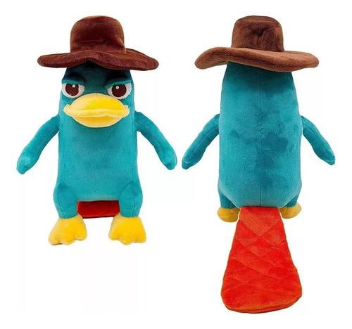 Muñeco De Peluche Perry The Platypus, Ornitorrinco Con Pico