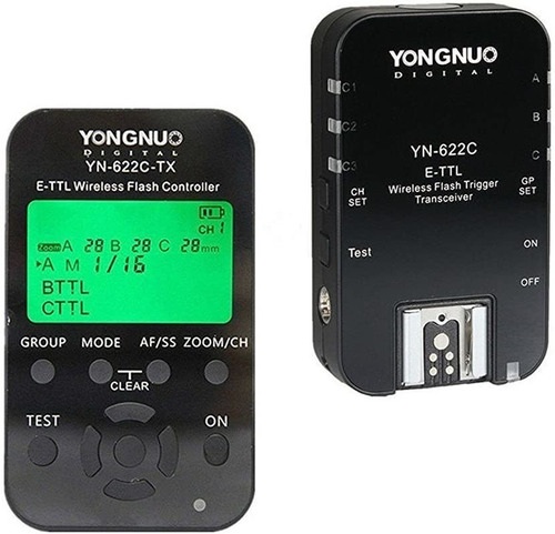 Yongnuo Yn622 c-kit Kit De E-ttl   disparador De Flash In