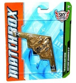 Avião Northrop Grumman B-2 - Sky Busters - Matchbox