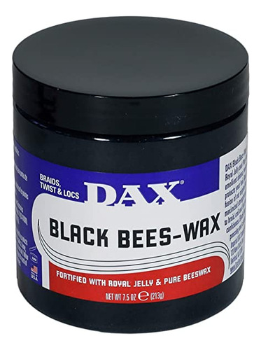 Dax Black Bees-wax, 7.5 Oz