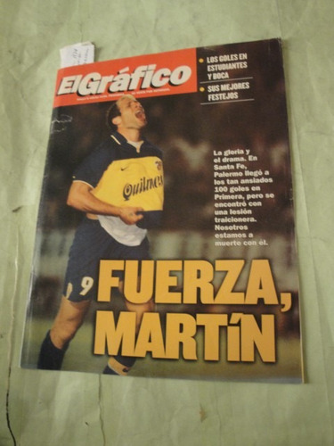 El Grafico 4180 Boca Juniors Estudiantes Lp Martin Palermo