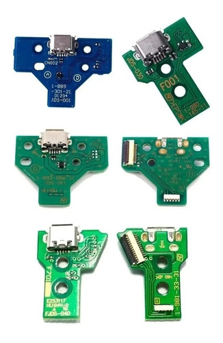Imagen 3 de 5 de Pin De Carga Joystick Ps4 Jds001 / 011 Jds030 Jds040 Jds055