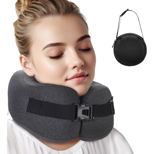 Almohada De Viaje Con Cómodo Cojín Cervical De Espuma