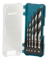 Comprar Juego de taladros Makita 4 A 10 con 5 taladros D-72861