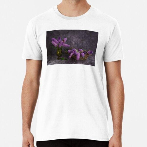 Remera Buddleia And Red Admiral Butterfly Algodon Premium 