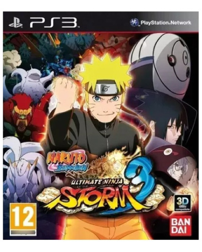 Naruto Shippuden Ultimate Ninja Storm 3 Standard Ps3 Físico (Reacondicionado)