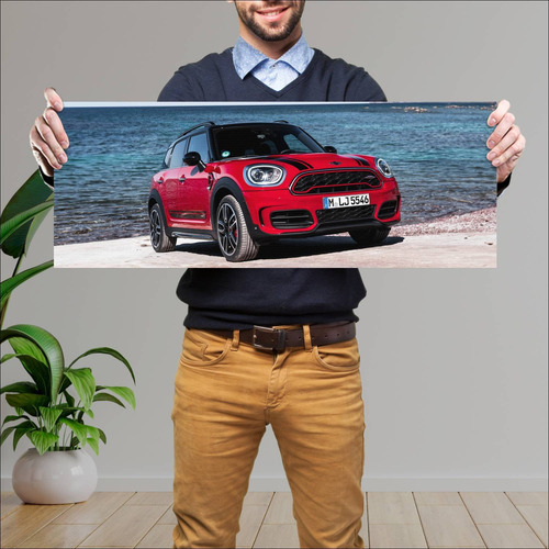 Cuadro 30x80cm Auto 2017 Mini John Cooper Works 307