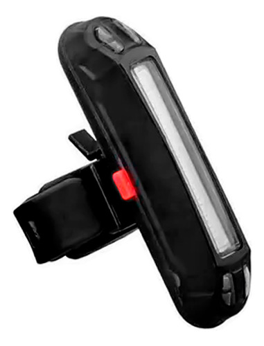 Farol Bike Lanterna Bike Traseira Led 2 Cores Recarregável 