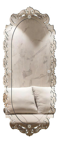 Espelho Decorativo Corpo Todo Mold Veneziano Bolonha 53x130