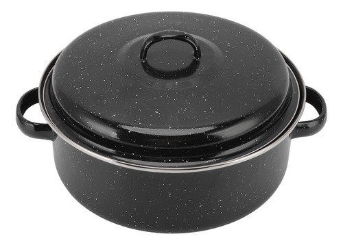 Sartén Para Asar, Acabado Negro Moteado, No Doméstico