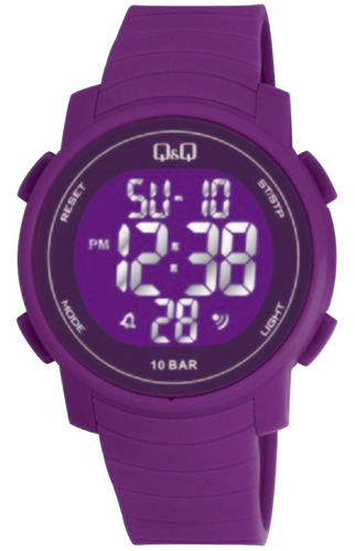 Reloj Digital Q&q M122 Sumergible 100 Metros