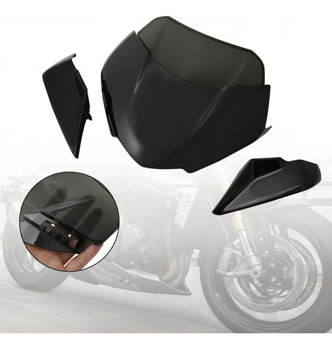 Windshield For Speed Triple 1200 Rs 2021-2022 Black