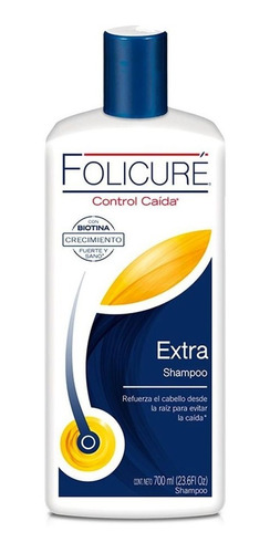 Shampoo Folicure  Control Caida Extra Con Biotina 700ml 