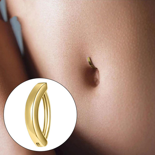 Piercing Para El Ombligo, Accesorio De Acero Inoxidable,