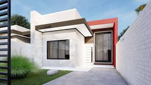 Imagem 5 de 9 de Casa 03 Quartos (01 Suíte) No Iguaçu, Fazenda Rio Grande. - Ca0765