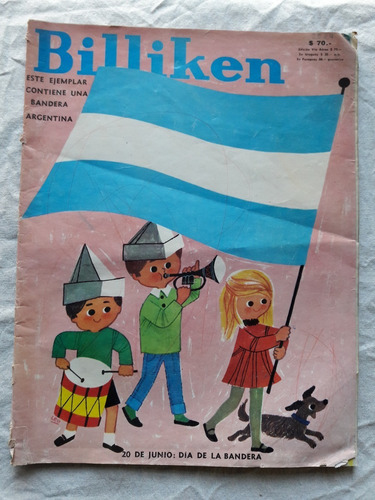 Revista Billiken N° 2527  Año 1968 - Para Armar Pueblito