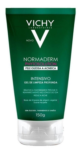 Vichy Normaderm Gel Facial Phytosolution Intensivo 150 G Tipo de pele Oleosa