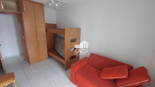 Imagem 23 de 30 de Vista Para O Mar! Mobiliado! Apartamento Com 2 Dormitórios À Venda, 85 M² Por R$ 435.000 - Vila Guilhermina - Praia Grande/sp - Ap4494