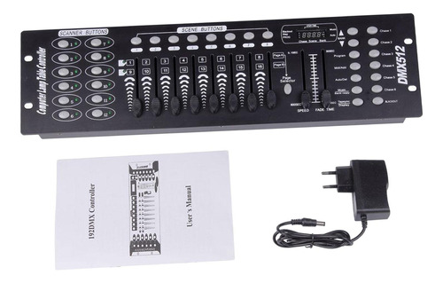 Controlador De Luz Dmx 512 Para Dj, Tablero Mezclador De