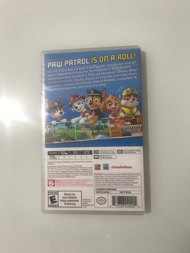 Paw Patrol: On A Roll! - Nintendo Switch